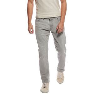 Todd Snyder Mens Slim Fit Stretch Concrete Wash Jean, Grey